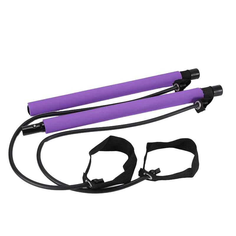 Pilates Bar Resistance Band  Strength Training