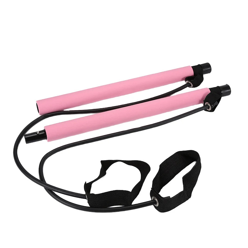 Pilates Bar Resistance Band  Strength Training