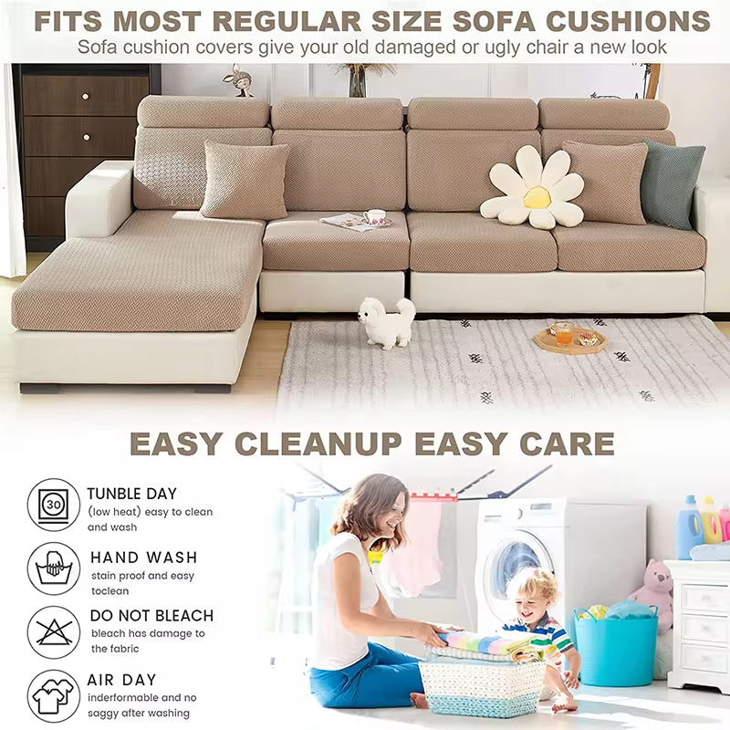 Sofa Cushion Slipcover Protector