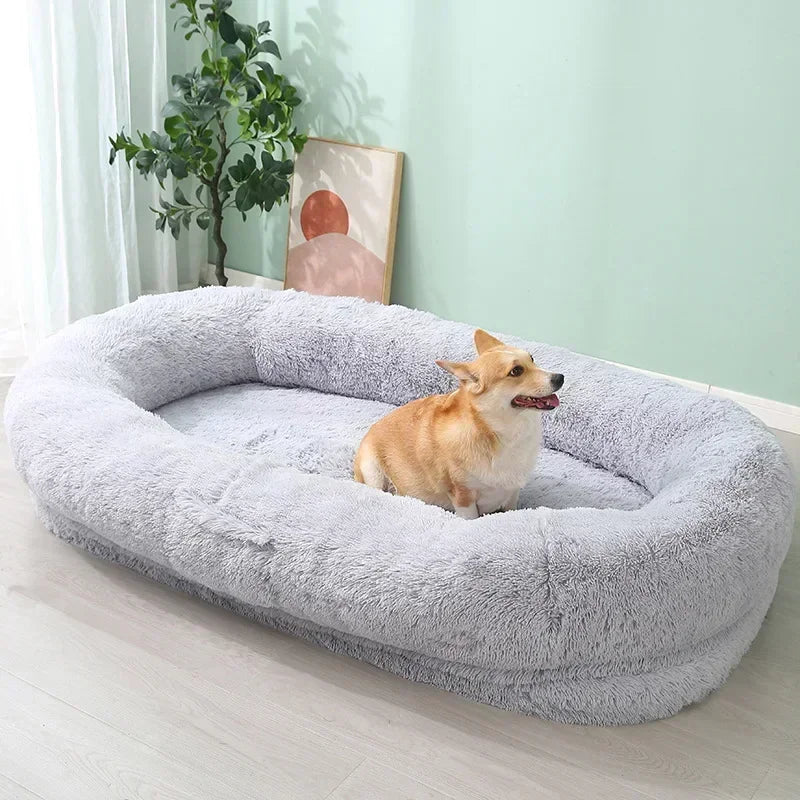 Giant Human Dog Bed - FIts You and Your Pets!