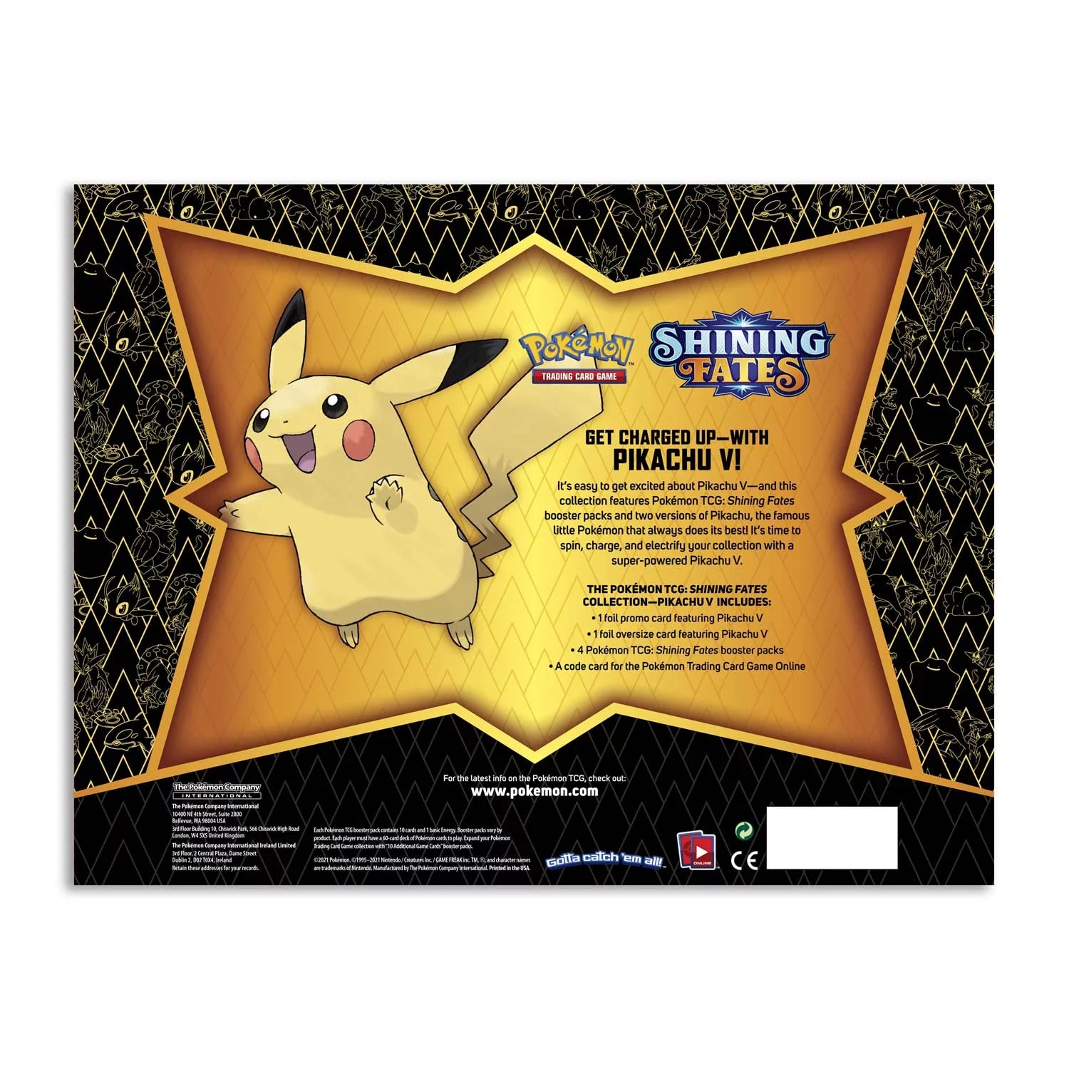 TCG: Shining Fates Collection—Pikachu V