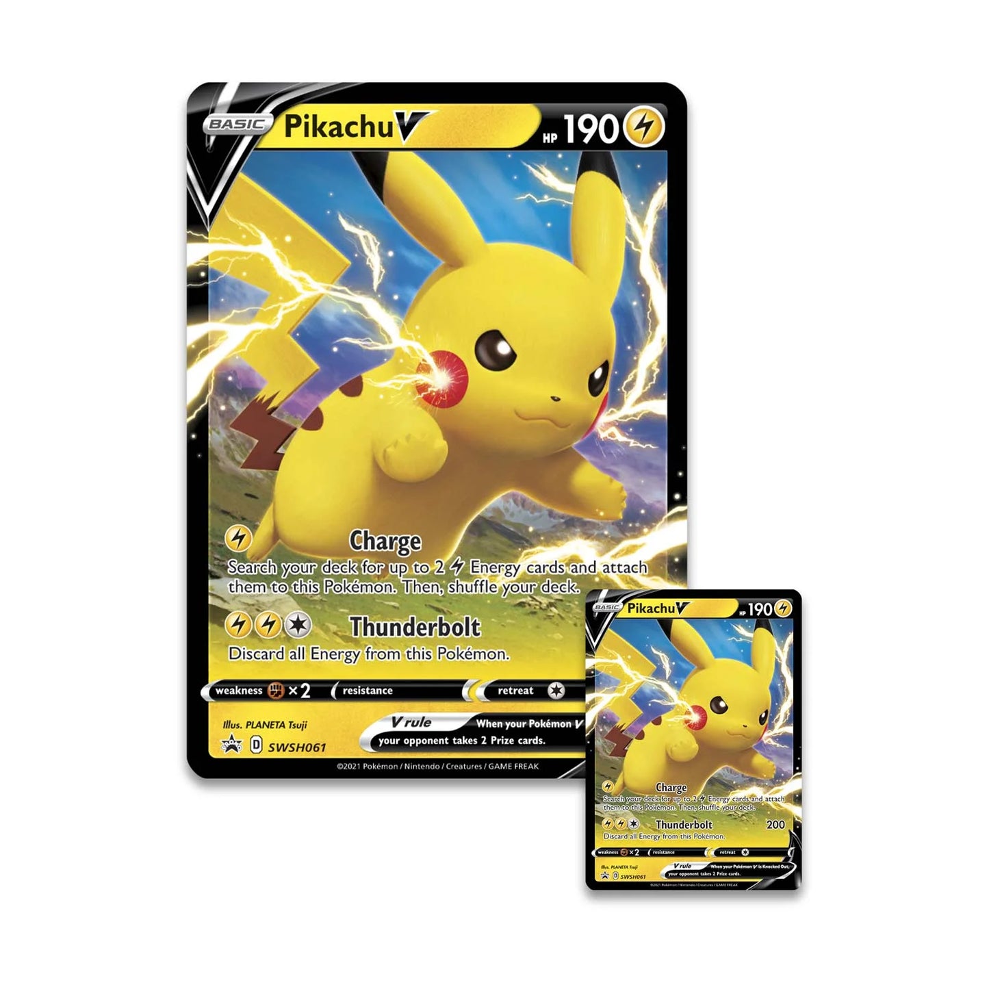 TCG: Shining Fates Collection—Pikachu V