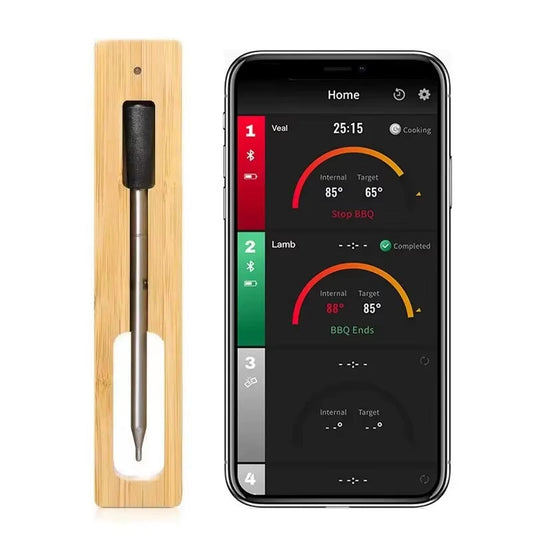 Wireless Bluetooth Thermometer for Kitchen & BBQ Grill 