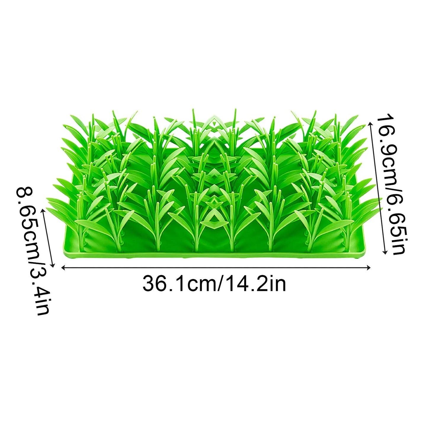 Slow Feeding Mat - Creative Grass Design 