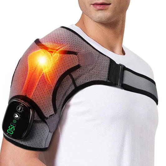 Cordless Portable Heating Pad and Shoulder Massager