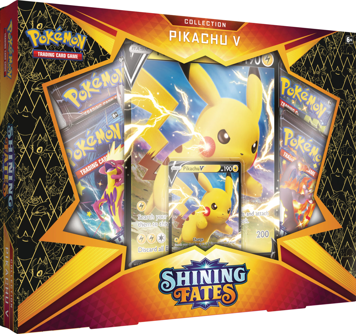 TCG: Shining Fates Collection—Pikachu V