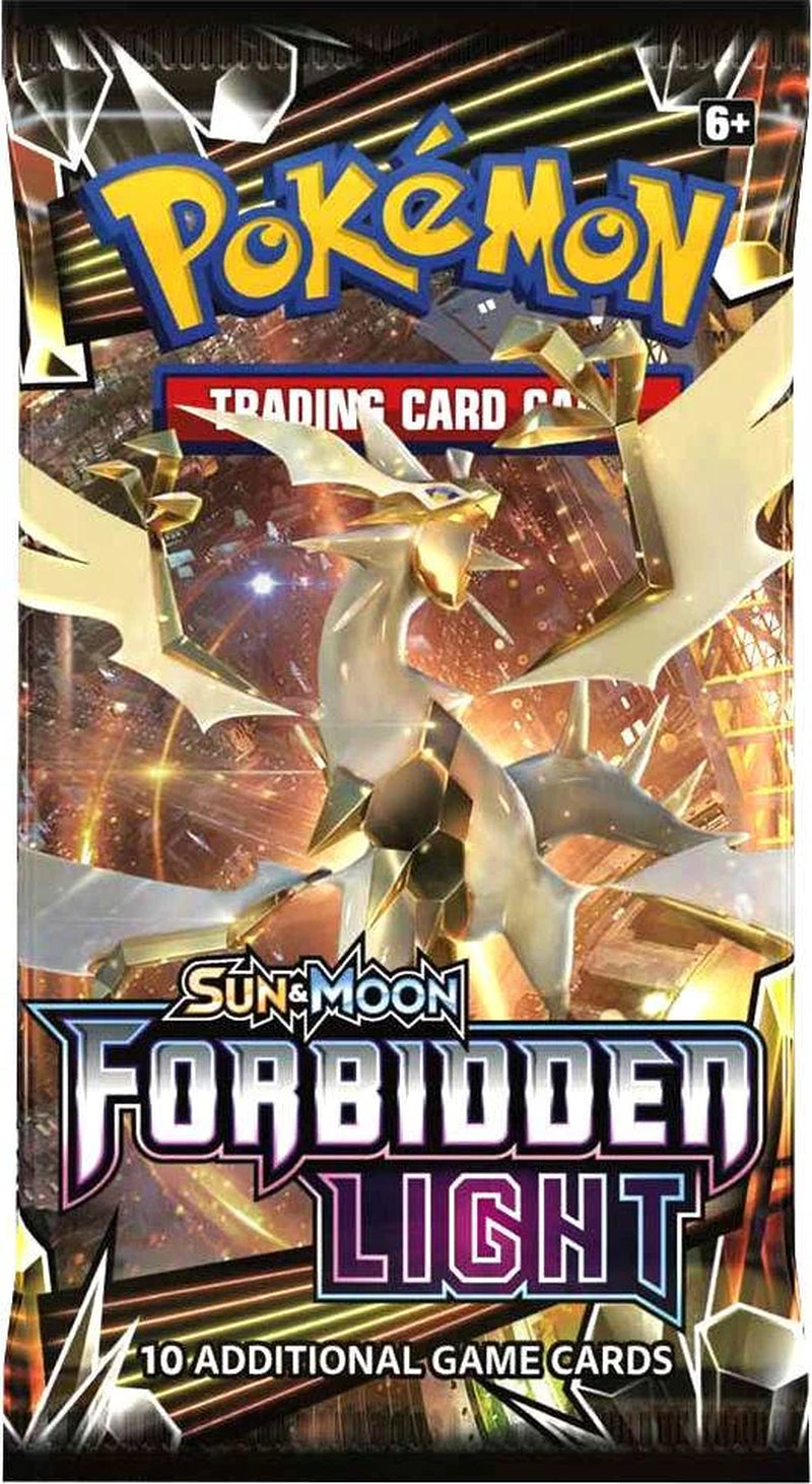 Sun & Moon Forbidden Light Booster Pack